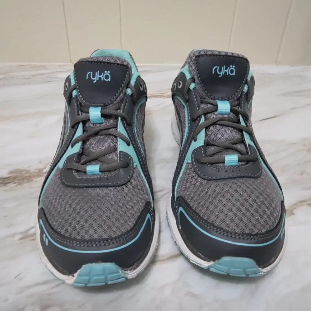 RYKA | Aries SMW Training Shoes Gray/ Teal | Size 9.5M